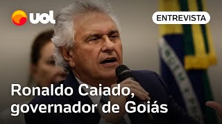 🔴 Ronaldo Caiado fala de ato de Bolsonaro comissões da Câmara e mais  UOL ENTREVISTA AO VIVO [upl. by Avin]