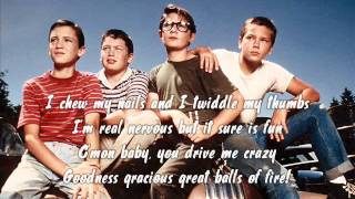 Stand By Me OST  08 Great Balls Of Fire  Lyrics [upl. by Longwood]