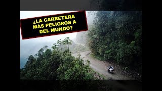 LA CARRETERA DE LA MUERTE  BOLIVIA EN MOTO [upl. by Avik]