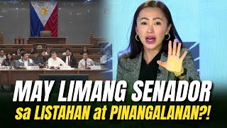 PINANGALANAN ni CATHY BINAG ang LIMANG SENADOR sa KANYANG LISTAHAN [upl. by Bertilla]