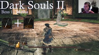 Going for the Tailcut  Mytha the Baneful Queen Dark Souls 2 Boss Fight 2024 [upl. by Ahsaten]