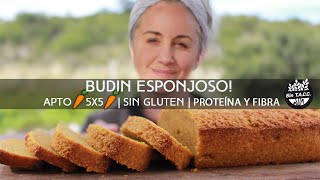 BUDIN esponjoso ALUCINANTE Apto🥕5X5🥕 y Celíacos  a base de zanahoria huevos y mandioca 🥰 [upl. by Lseil917]