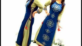 Side loops and Dori designer kurta cutting and stitching [upl. by Alene]