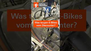 Was taugen EBikes vom Discounter 1100 € vs 3000 € Pedelecs im Test bei Stiftung Warentest ebike [upl. by Hurless452]