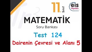 Eis Yayınları 11Sınıf Matematik Soru Bankası Test 124 [upl. by Clywd]