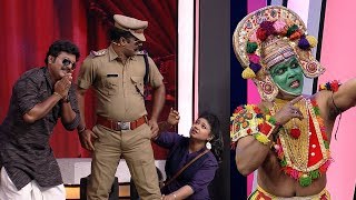 Thakarppan Comedy I Indhuchoodan rock with Ottanthullal I Mazhavil Manorama [upl. by Anaitit]