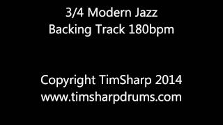 34 Modern Jazz Drumless Backing Track Playalong [upl. by Eentruok988]