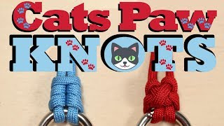 How to Tie Cats Paw Knots [upl. by Zak452]