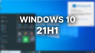 Windows 10 21H1  Whats New [upl. by Notwal]