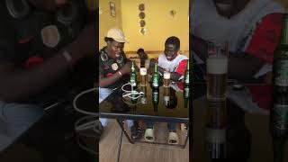 Notre première fois de boire de la bière voici les conséquences 🥰🥰🥰😂😂 funny comedy humour 🇩🇪🇹🇬✝️ [upl. by Adnale373]