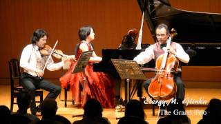 The Grand Trio Perform Glinkas quotElegyquot Live [upl. by Lashar162]