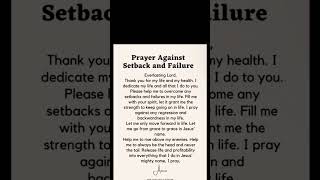 Pray against set backprayerprayquotesmotivationgospelshorts [upl. by Meid]