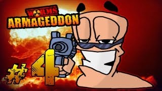 Zagrajmy w  Worms Armageddon New Edition  Lets Play Gameplay PL 4  Zimny jak lód [upl. by Anerehs]