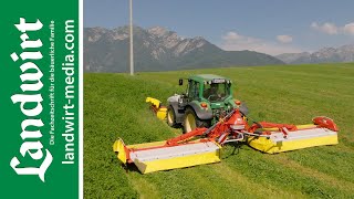 Pöttinger Mähwerk V 9200 im Test  landwirtmediacom [upl. by Garbers]