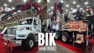 TCI Expo 2024  Baltimore MD  BIK Boom Trucks Reveal New Equipment for 2025 [upl. by Tallbot]