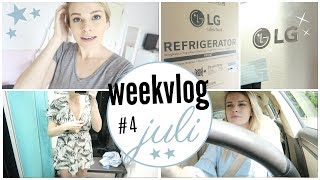 AMERIKAANSE KOELKAST amp UNICORN NAILS  WEEKVLOG JULI 4 2017  Lifestyle Spot [upl. by Vihs]