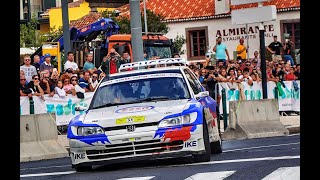 Full attack driving by F Delecour on 306 Maxi IKE at Rally Madeira Legend 24 Highlights of a win [upl. by Aneerehs50]