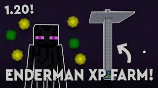 best enderman farm Minecraft 120 pe and Java addition Thegamersofficial691 [upl. by Turley833]