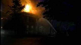 Sullivan Hall Fire 1993 [upl. by Shien]