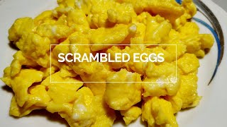 Scrambled eggs  scrambled eggs recipe Bangla  scrambled eggs with milk [upl. by Ocirled]