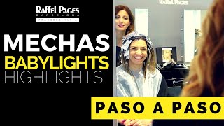 MECHAS  Babylights Highlights ✨  PASO A PASO con Raffel Pagès Barcelona [upl. by Lindell]