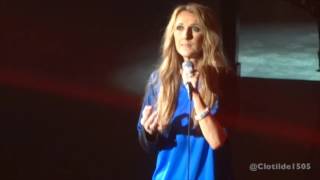 Céline Dion  Sil suffisait daimer  090716 Paris Bercy [upl. by Elka698]