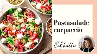 Pastasalade carpaccio [upl. by Welsh]