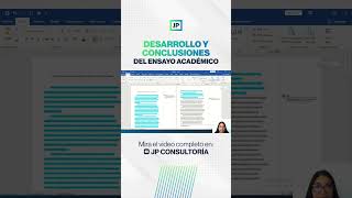 🔴 REDACTA el desarrollo y conclusiones del Ensayo Académico [upl. by Ecirtnas768]