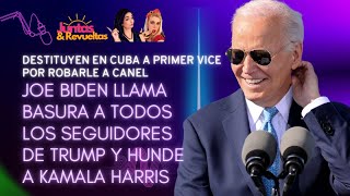 BIDEN LLAMA BASURA A LOS SEGUIDORES DE TRUMP Y ARRESTAN A DAMIAN VALDEZ POR ASESINATO DEL TAIGER [upl. by Ainoek576]