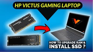 HP Victus Gaming Laptop 16E0075AX Disassembly  SSD amp RAM Upgrade  Detailed Step by Step Guide [upl. by Ramas77]