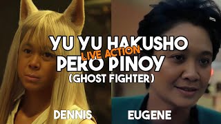 GHOST FIGHTER LIVE ACTION PERO PINOY  15M VIEWS SA FB SI EUGENE DOMINGO  PARODY [upl. by Aenert]