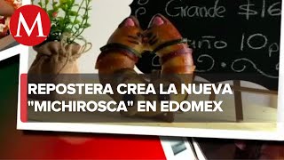 Repostera de Metepec crea la quotMichirosca” inspirada en sus gatitos [upl. by Heeley612]