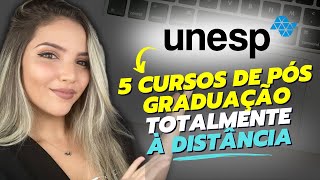 2 EDITAIS de PÓS GRADUAÇÃO 100 EAD e GRATUITOS da UNESP  3040 VAGAS  Mari Rel [upl. by Aehs]