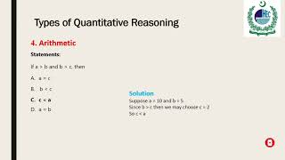 Quantitative Reasoning types of quantitative reasoning HEC test syllabus [upl. by Thomson]