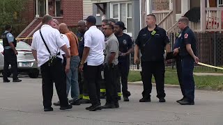 July 4th mass shooting Police speak after 3 children among 5 shot on Chicagos South Side [upl. by Orpha869]