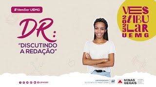 Live DR  Discutindo a Redação  Vestibular UEMG 2023 [upl. by Block724]