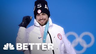 Olympian Chris Mazdzer If You Want To Succeed Reframe Failure  Better  NBC News [upl. by Anuqahs]