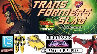 FIRST LOOK at Transformers Legacy United Deluxe Class Animated Bumblebee [upl. by Linetta465]