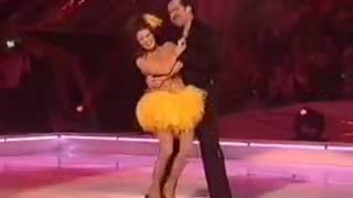 David Seaman Natalia Pestova Dancing On Ice Week 4 [upl. by Creedon]