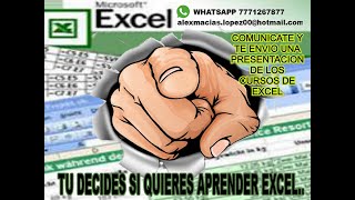 CURSOS DE EXCEL [upl. by Naor]