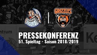 Pressekonferenz 51 Spieltag  Saison 20182019 [upl. by Kari2]