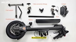 Check after you receive MIJO handbike for manual wheelchair [upl. by Gorlicki]