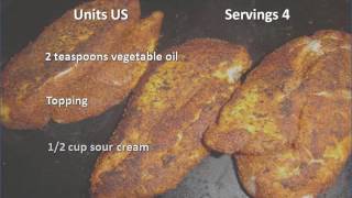 Blackened Boneless Chicken Breasts recipe [upl. by Nemrac]