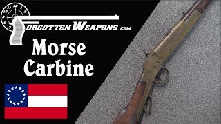 Confederate Morse Carbine Centerfire Cartridges Ahead of Their Time [upl. by Ennahtur]