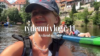 týdenní vlog  voda v Krumlově nevydařenej running club spolupráce s Queens amp tak dál [upl. by Rosamund]