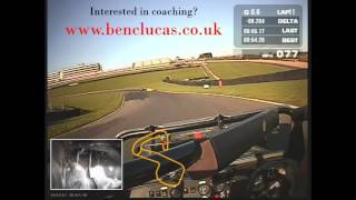 Ben Clucas Driving a Caterham Roadsport Car Around Brands Hatch Indy Circuit [upl. by Leziar786]