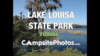 Lake Louisa State Park Florida Campsite Photos [upl. by Elyssa122]