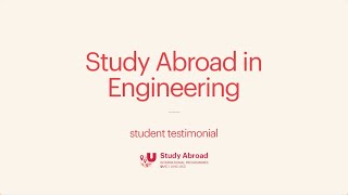 UVicUCC Student Testimonial  Study Abroad in Engineering Vic Campus [upl. by Amrak]