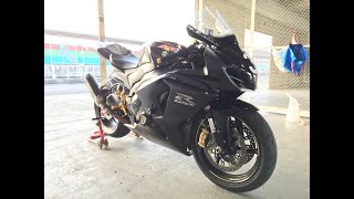 GSXR1000 L3 アクラボサイレンサー＋ ARROWエキパイ！ フルエキのサウンドです。 [upl. by Ailedua]