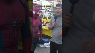 El brincon comedia humor vlogs memes spiterman [upl. by Ahcsas]